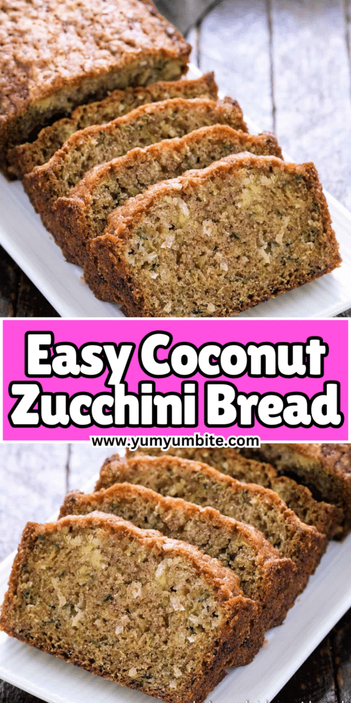 Coconut Zucchini Bread