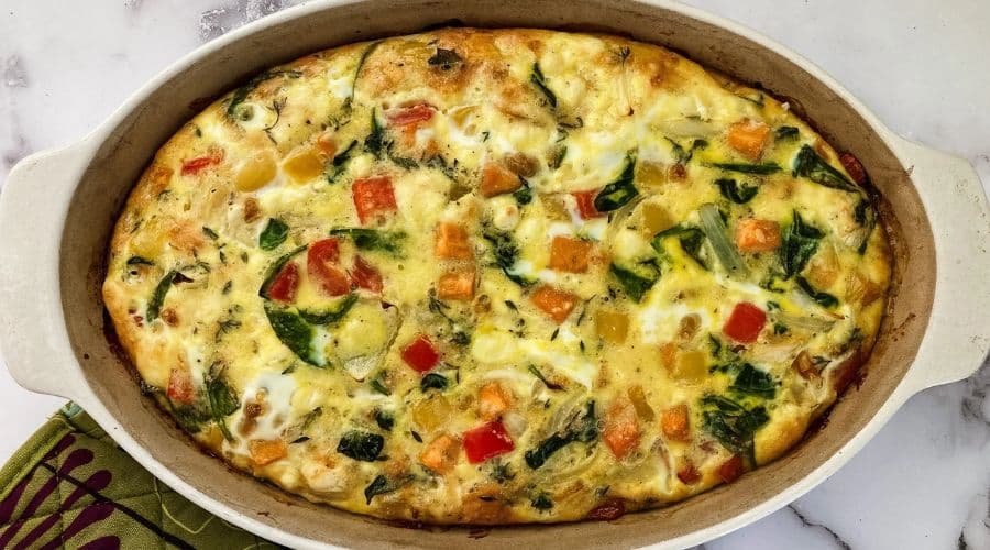 Vegetable Frittata 2