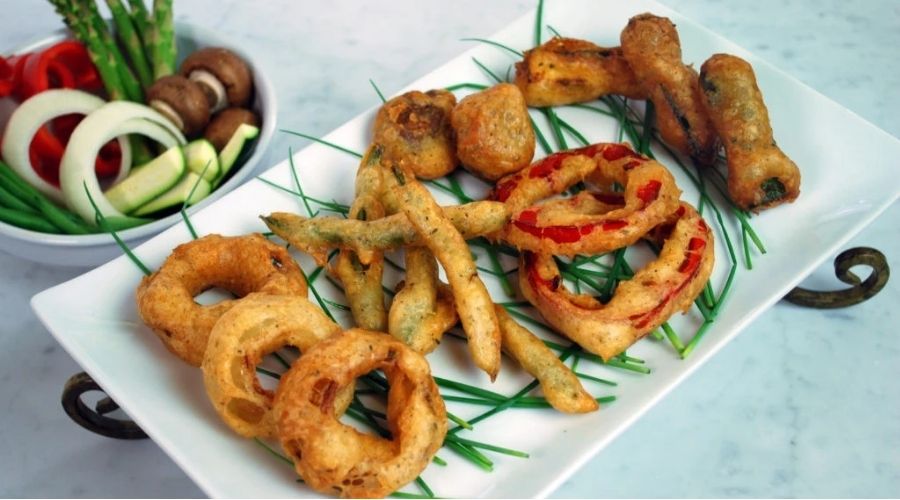 Batter-Fried Vegetables