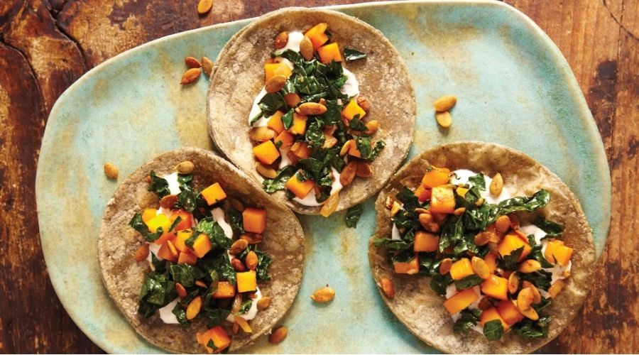 Butternut Squash Tacos