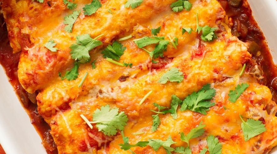 Chicken Enchilada Bake