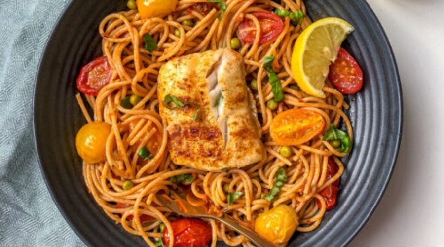 Cod Pasta Dish