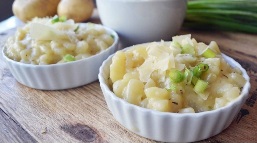 Potato Soup Risotto