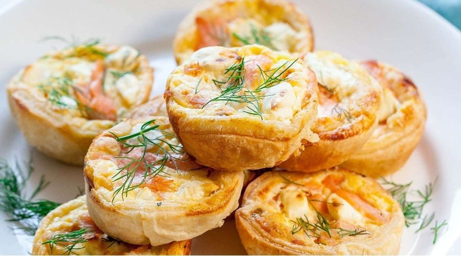 Salmon Quiche