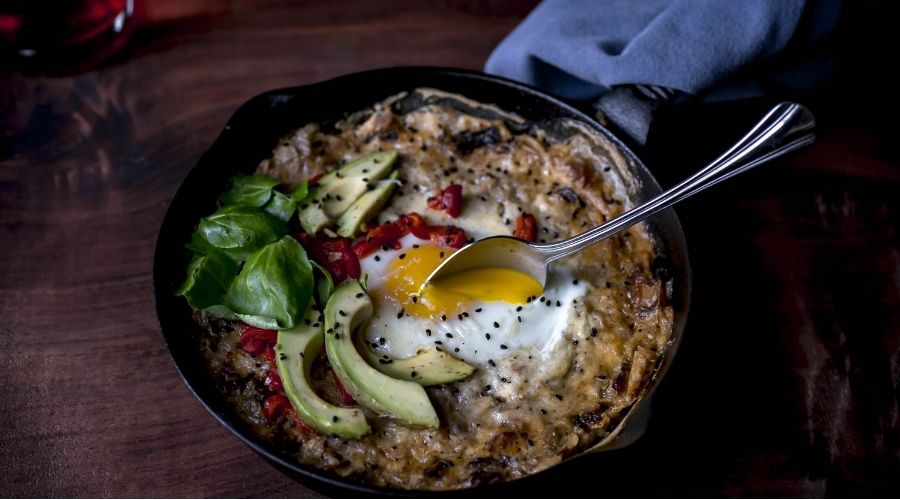  Savory Oatmeal Bake