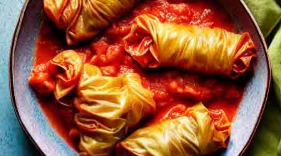 Spaghetti Cabbage Rolls