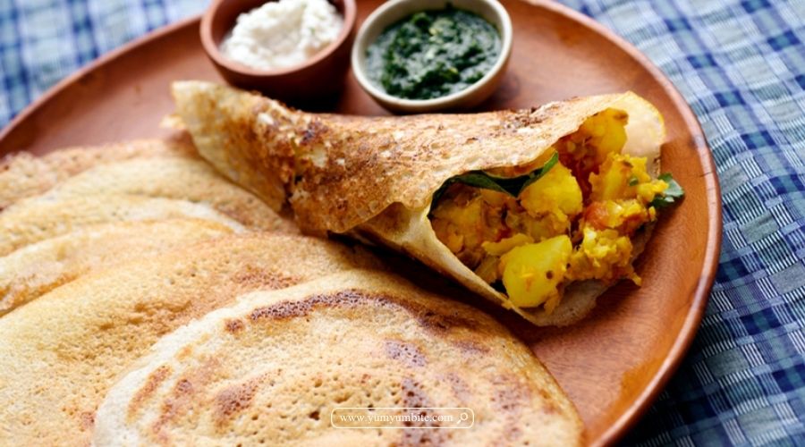 how to store cooked dosa