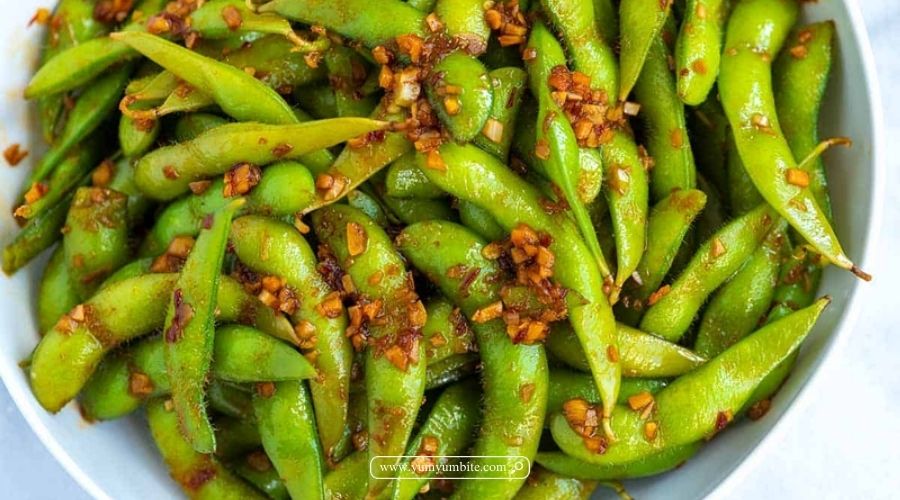 how to store cooked edamame beans