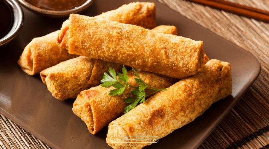 how to store cooked egg rolls