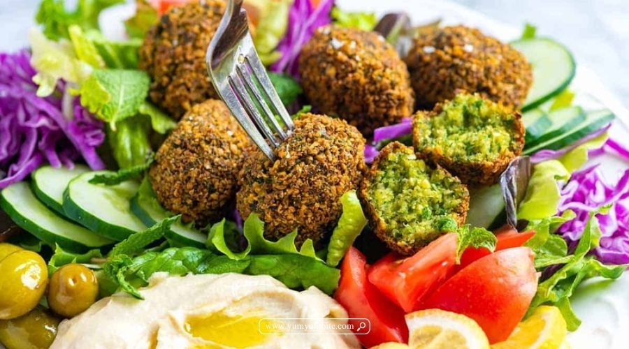 how to store cooked falafel