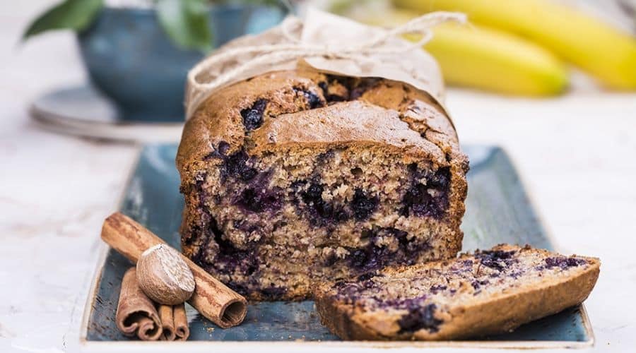 Blueberry Banana Bread