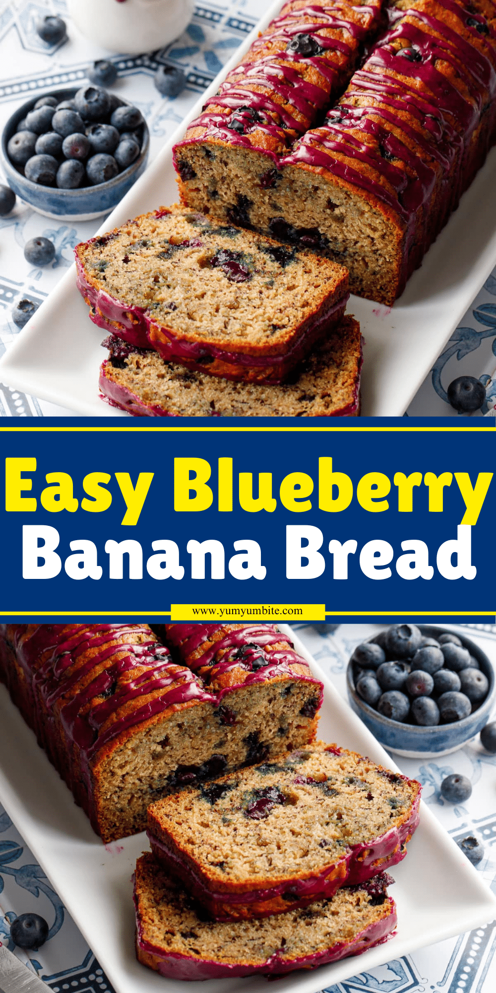 Blueberry Banana Bread