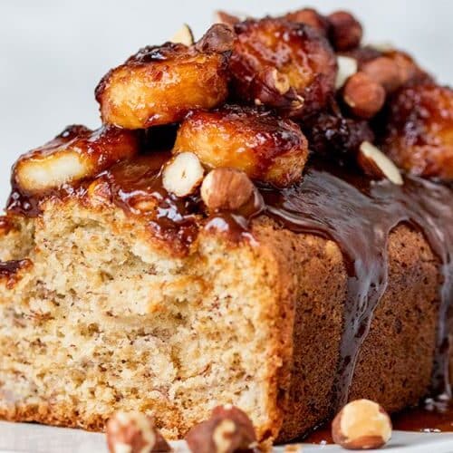 Caramel Banana Bread