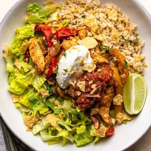 Chicken Fajita Bowl