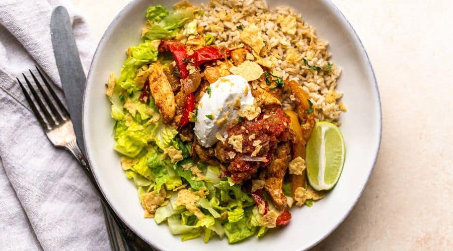 Chicken Fajita Bowl