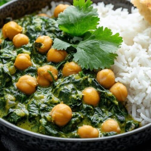 Chickpea Spinach Curry