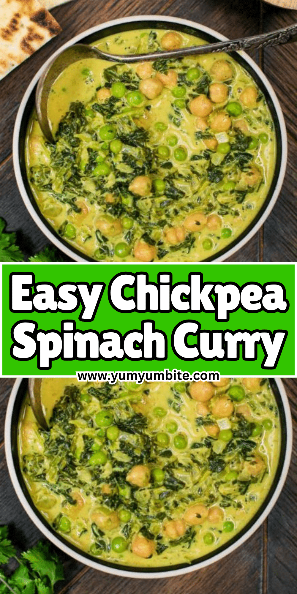 Chickpea Spinach Curry