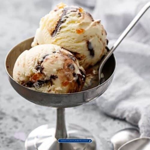 Chocolate Fudge Swirl Ice Cream