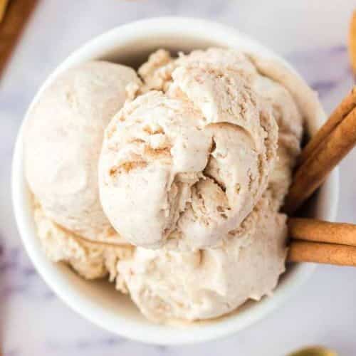 Cinnamon Roll Ice Cream