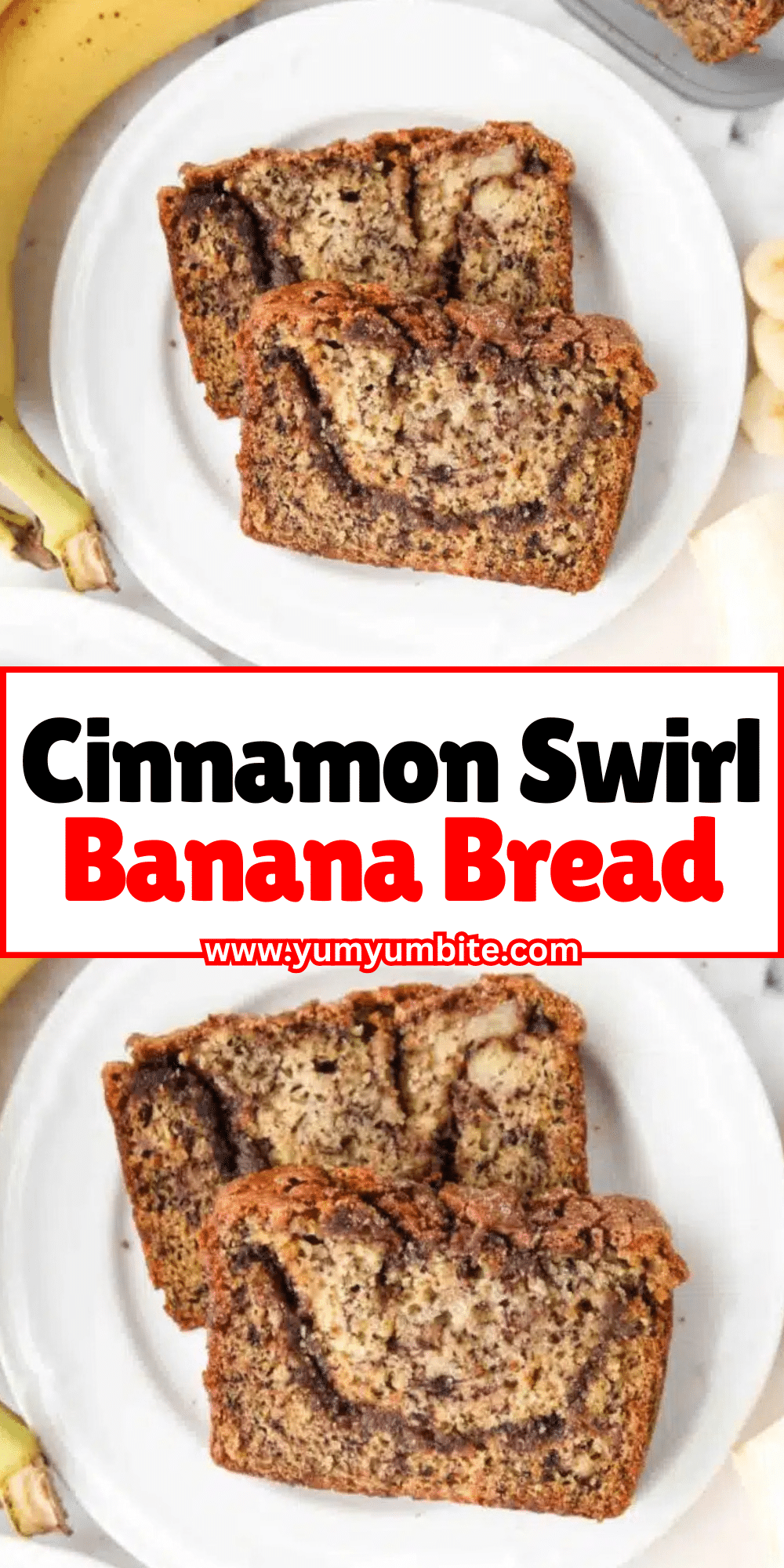 Cinnamon Swirl Banana Bread