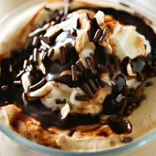 Coffee Hazelnut Ice Cream