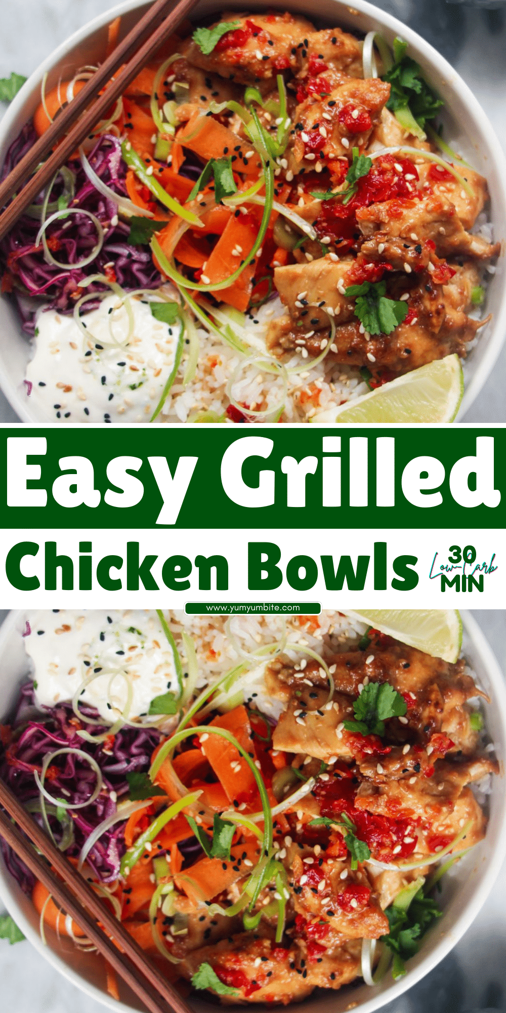 Grilled Chicken Bowls