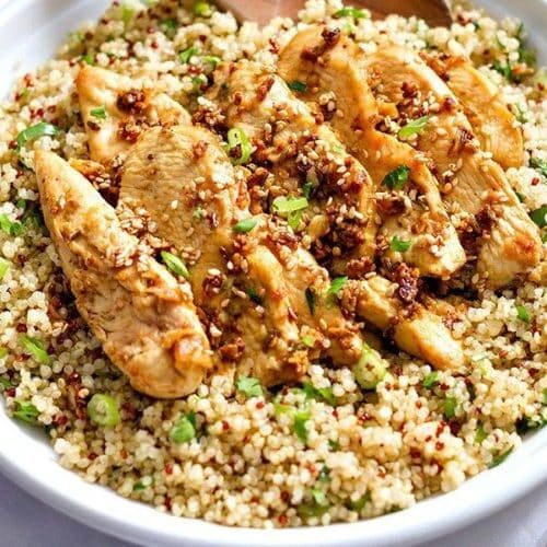 Grilled Chicken Quinoa Salad