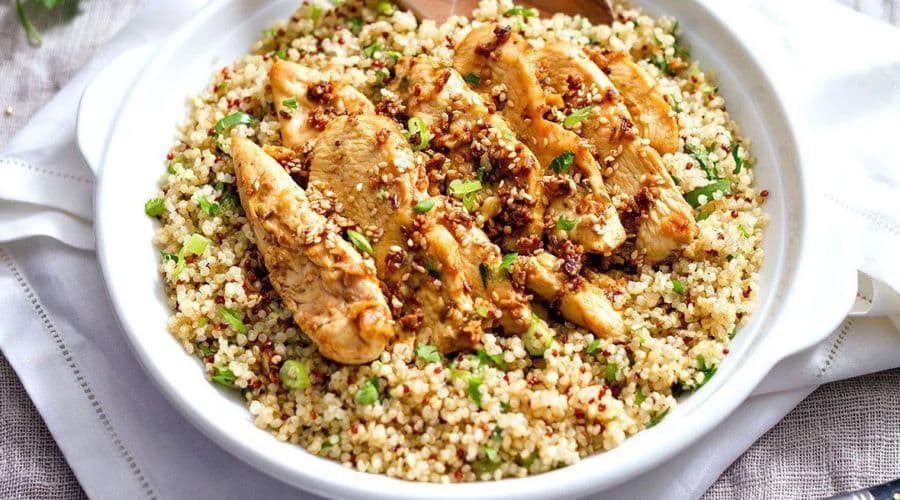 Grilled Chicken Quinoa Salad