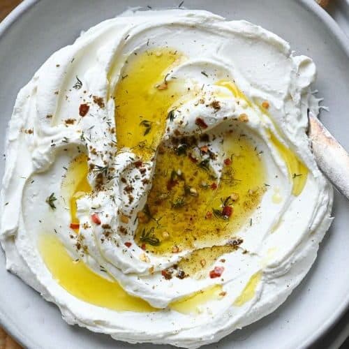 Labneh with Olive Oil