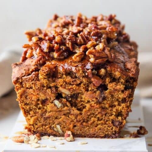 Maple Pecan Banana Bread