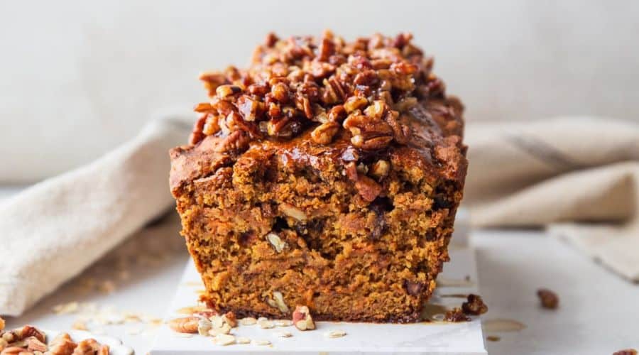 Maple Pecan Banana Bread