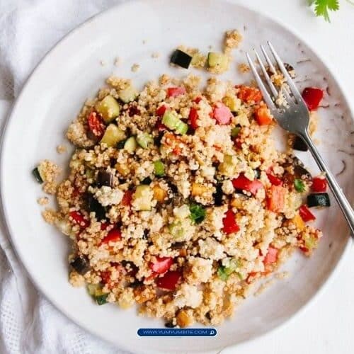 Quinoa Roasted Vegetable Salad