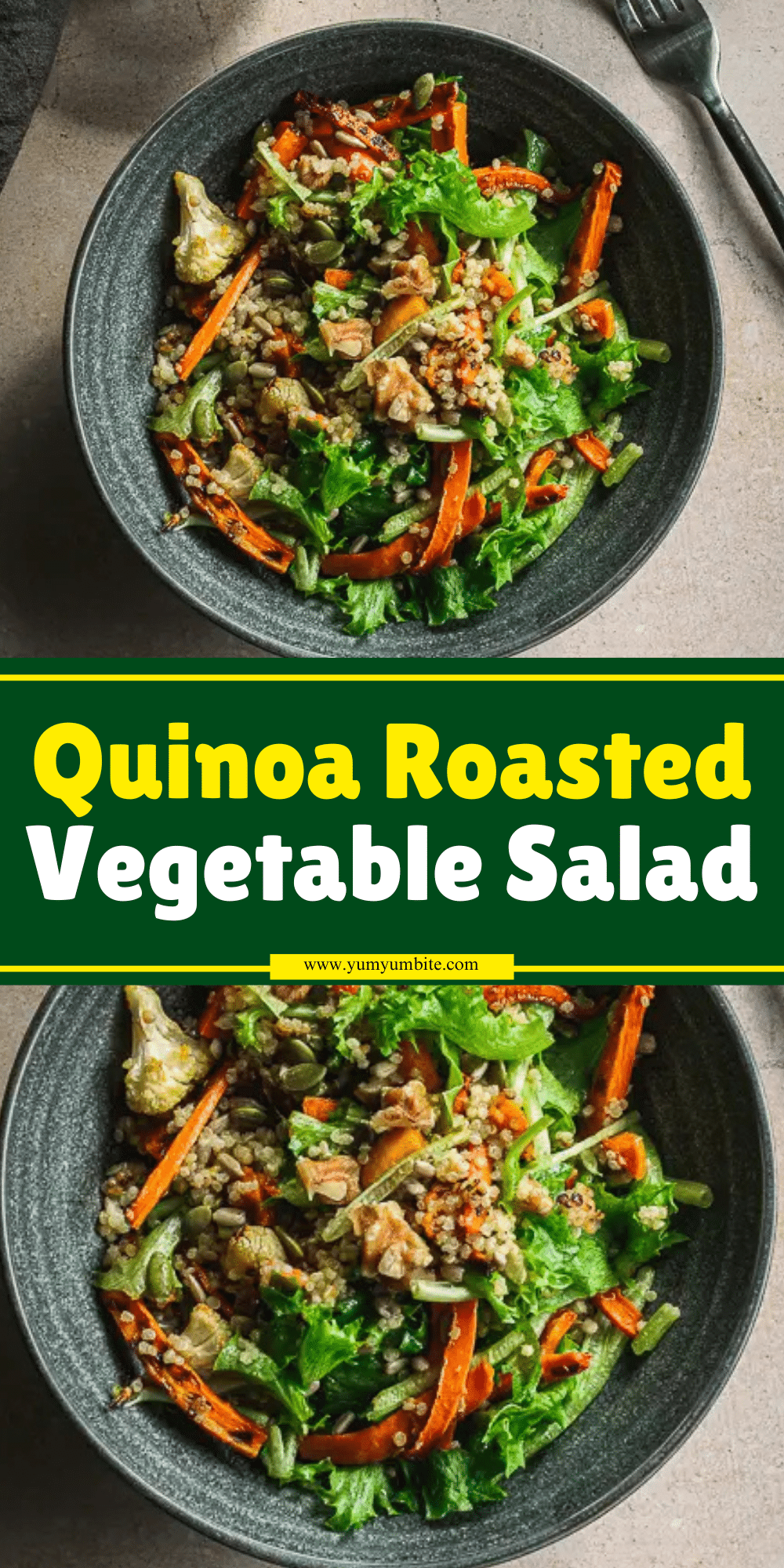 Quinoa Roasted Vegetable Salad