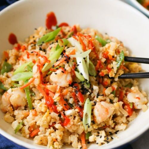 Shrimp Cauliflower Rice