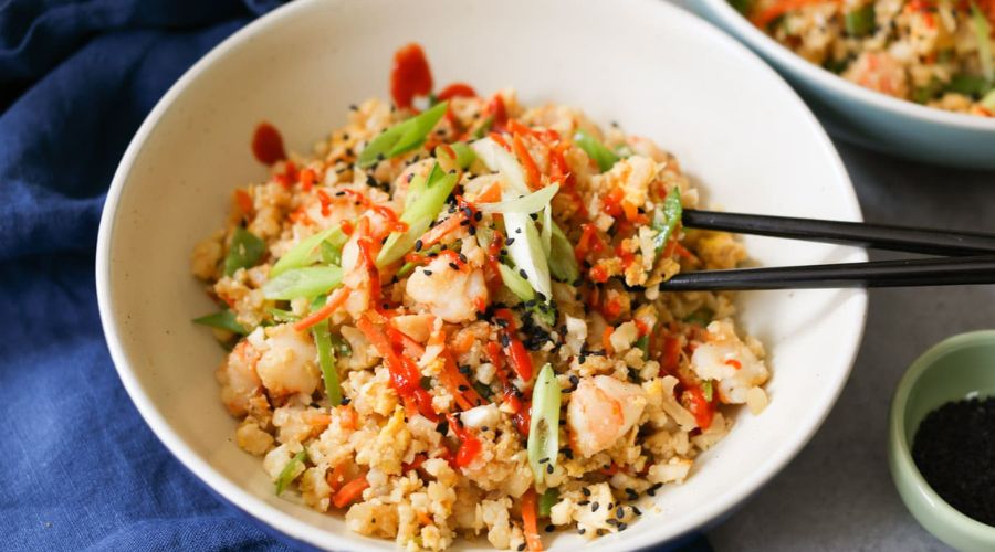 Shrimp Cauliflower Rice