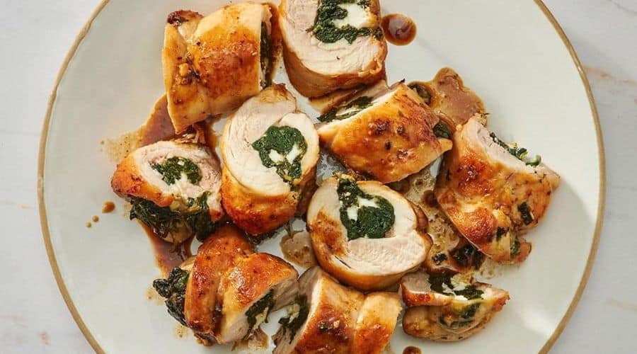 Spinach Feta Stuffed Chicken 2