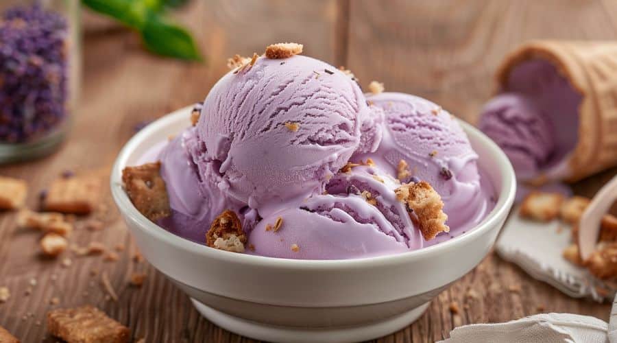 Taro Ice Cream