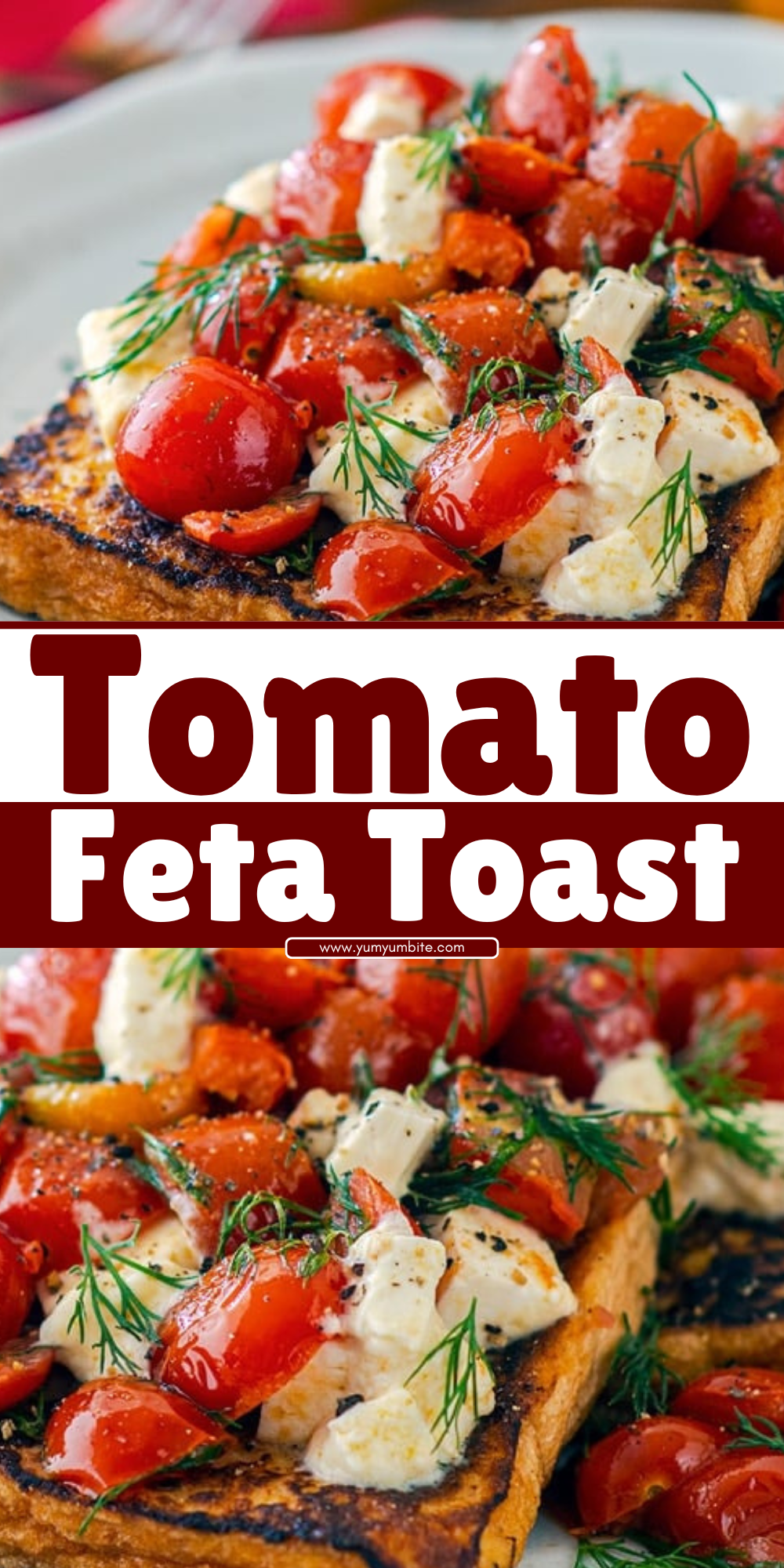 Tomato and Feta Toast