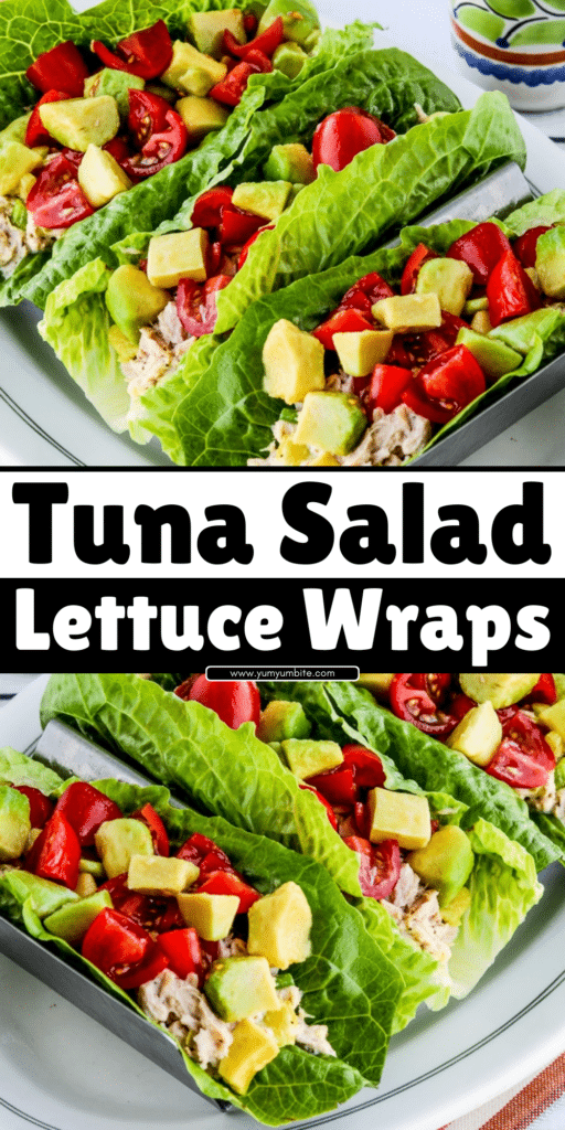 Tuna Salad Lettuce Wraps