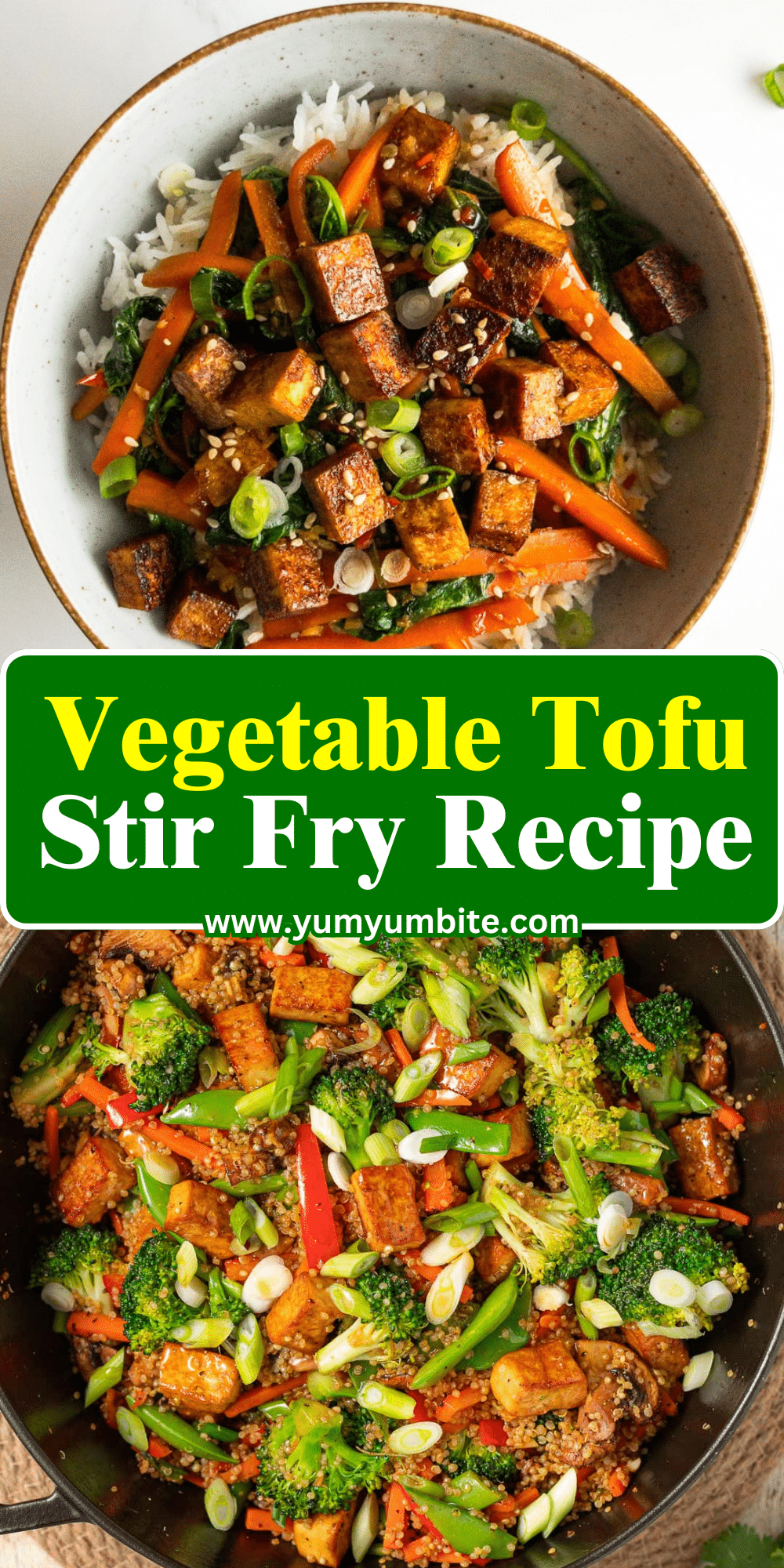 Vegetable Tofu Stir Fry