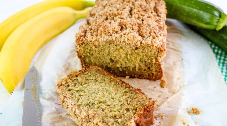 Zucchini Banana Bread