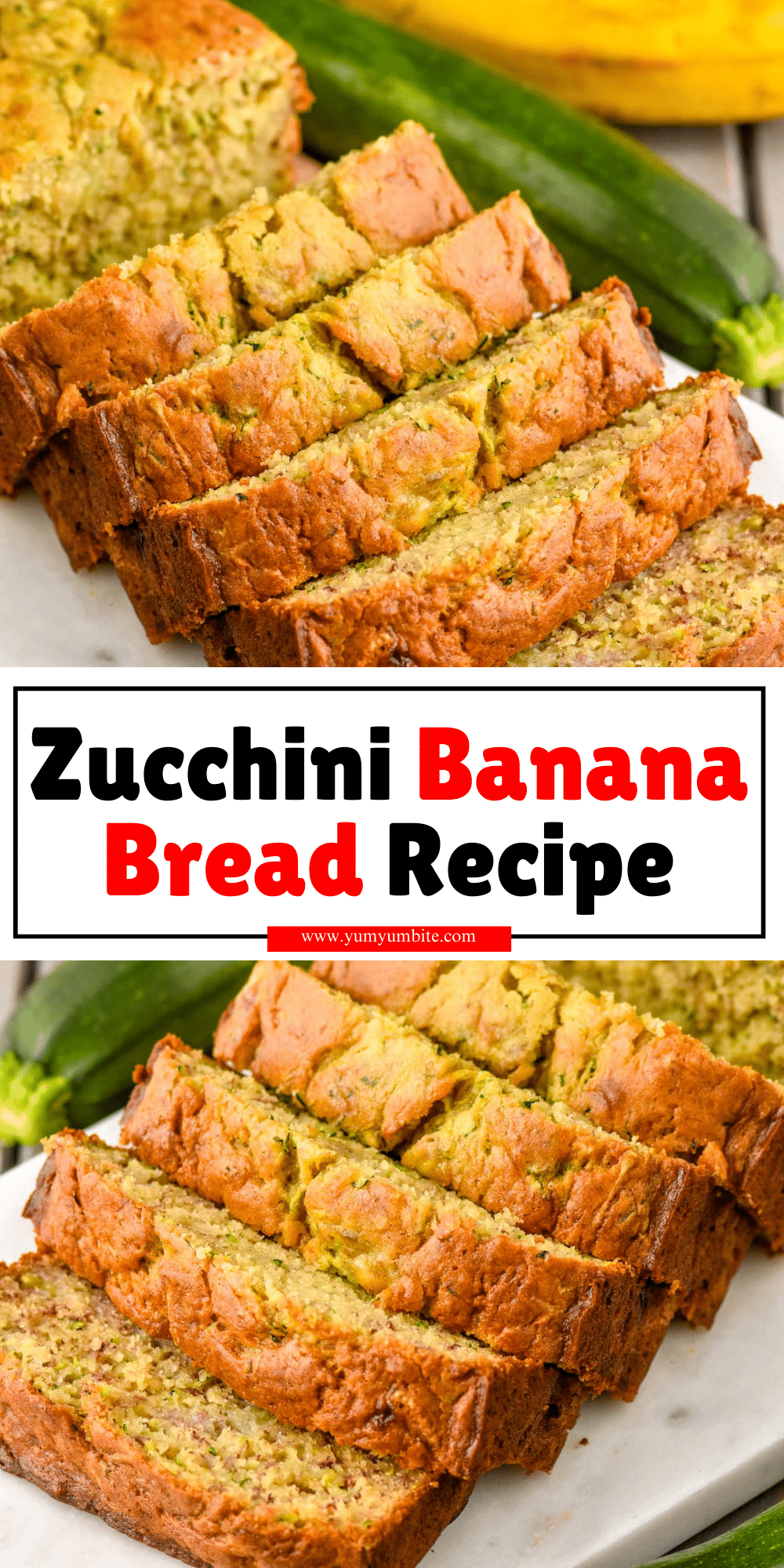 Zucchini Banana Bread