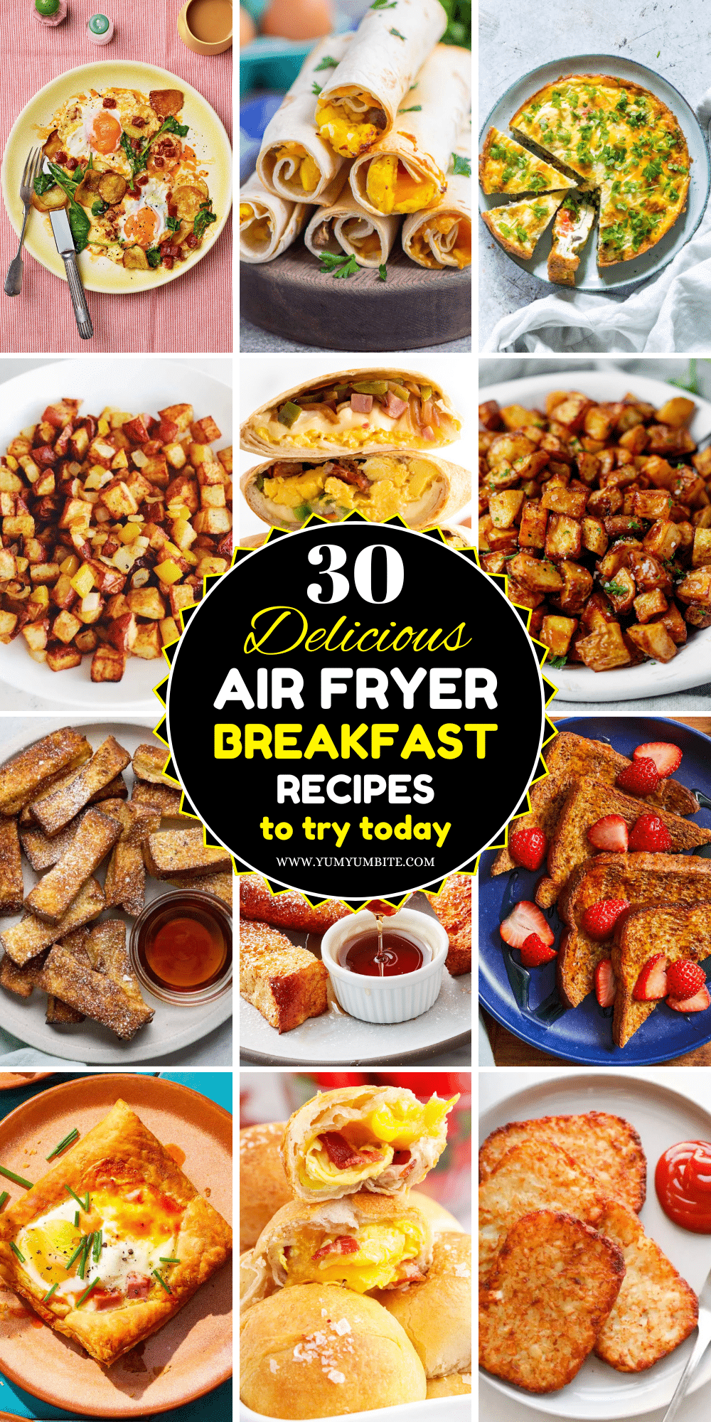 air fryer breakfast recipes