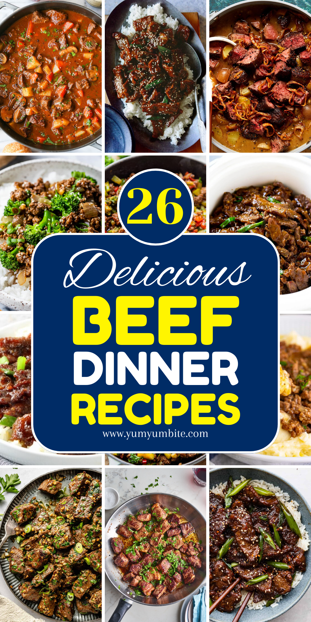 beef dinner recipes