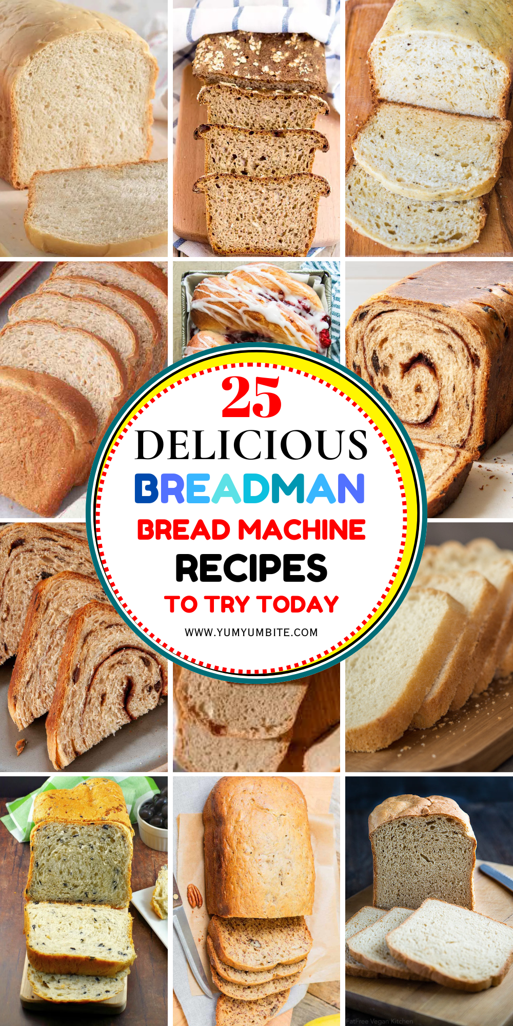 breadman bread machine recipes