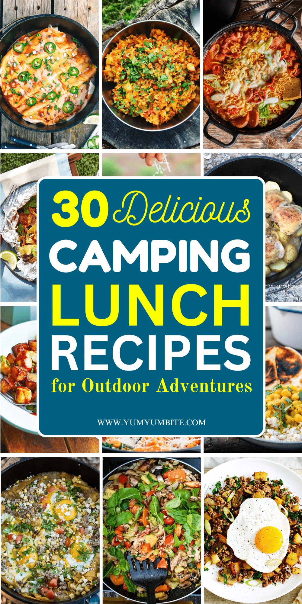 camping lunch recipes