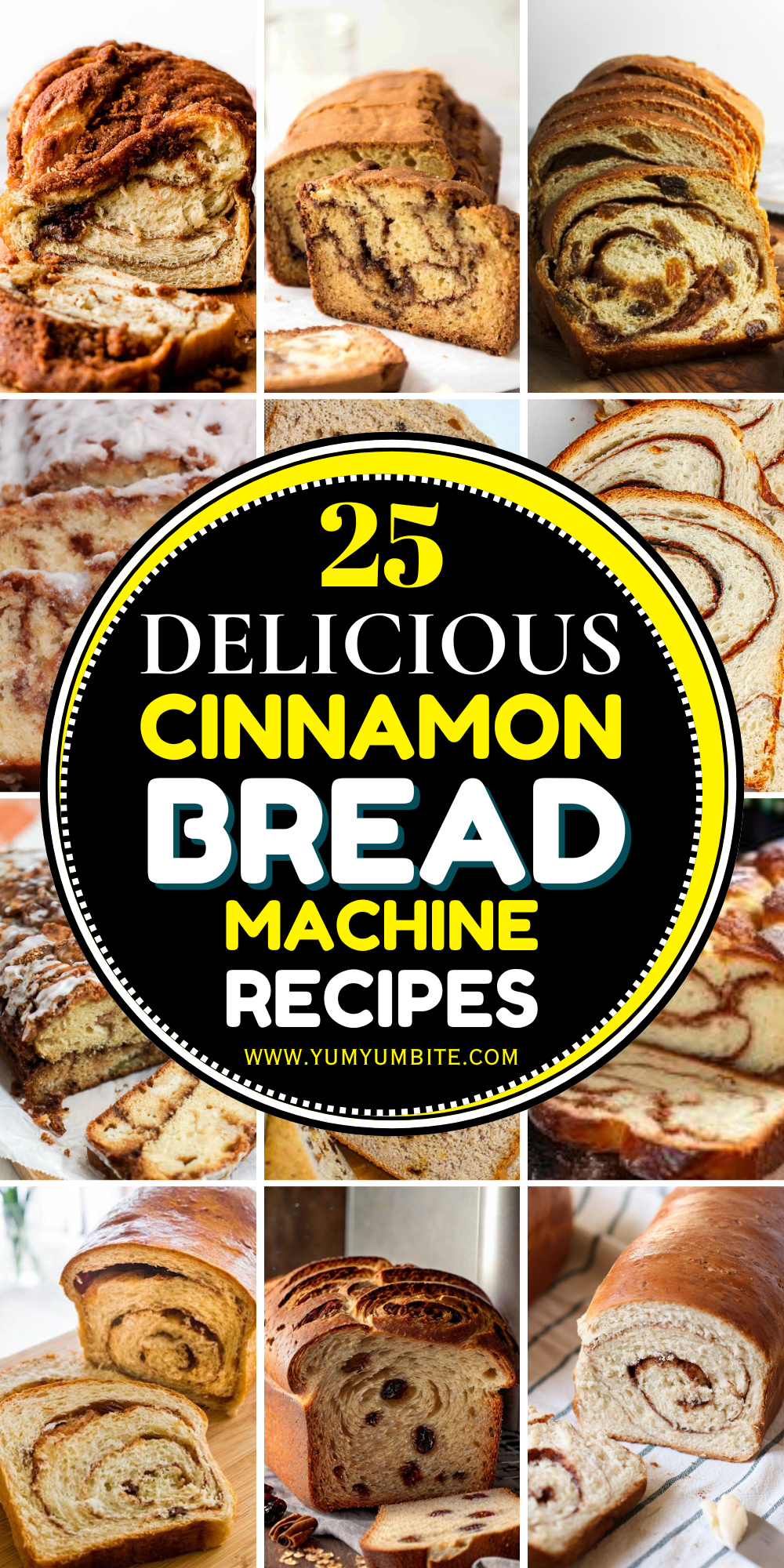 cinnamon bread machine recipes