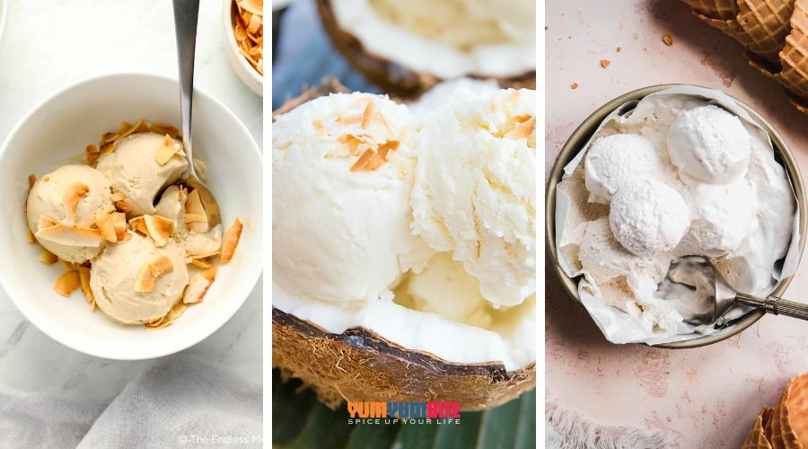 coconut milk ice cream recipes