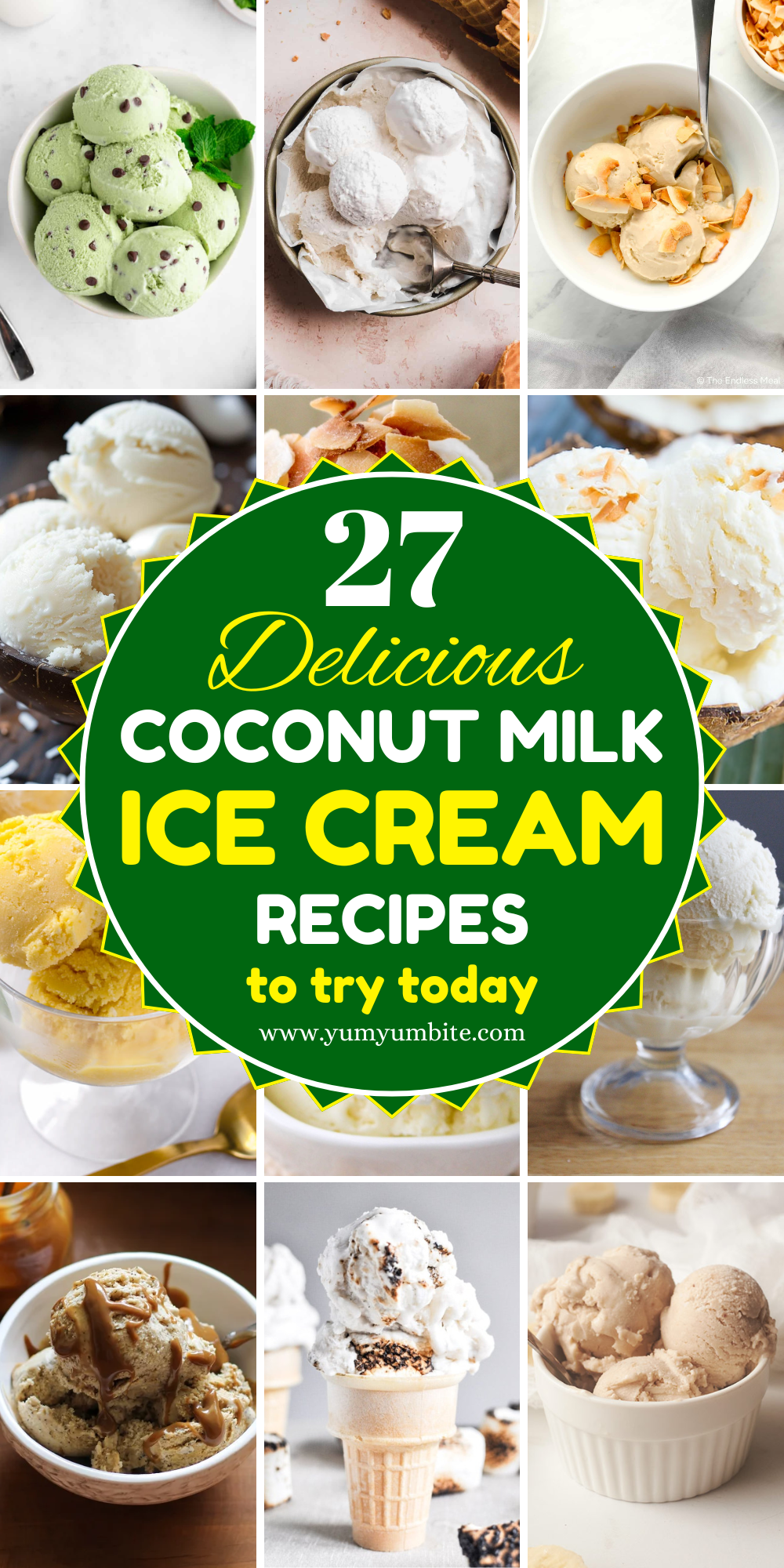 coconut milk ice cream recipes