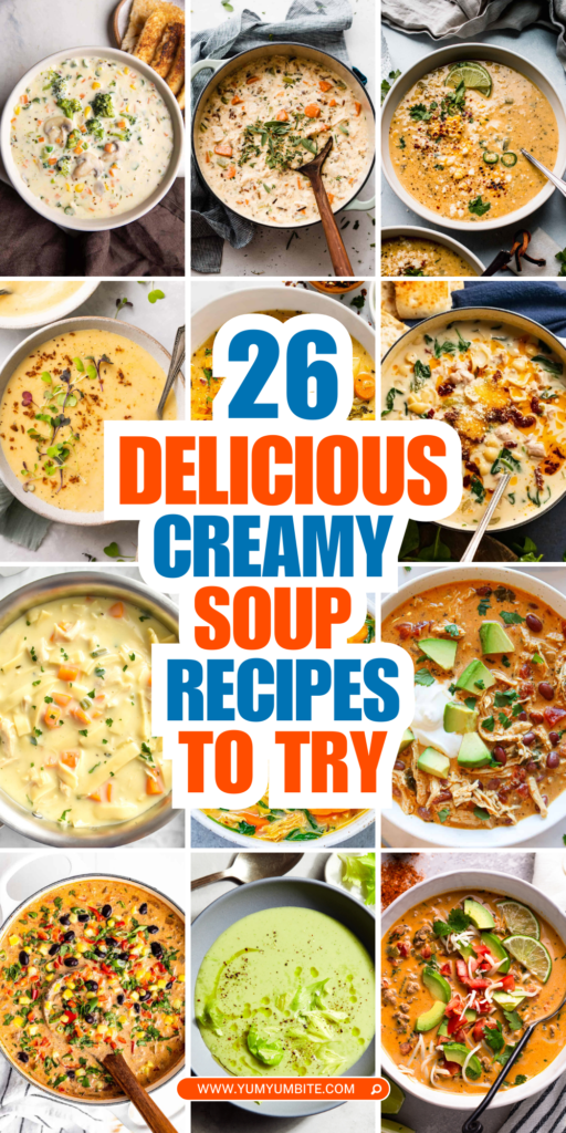 creamy soup recipes